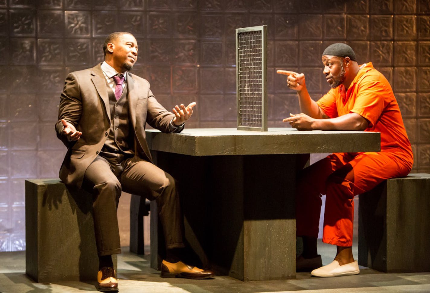 Darius Dotch as Eric and Ansa Ankyea as Bilal in "Bars and Measures."