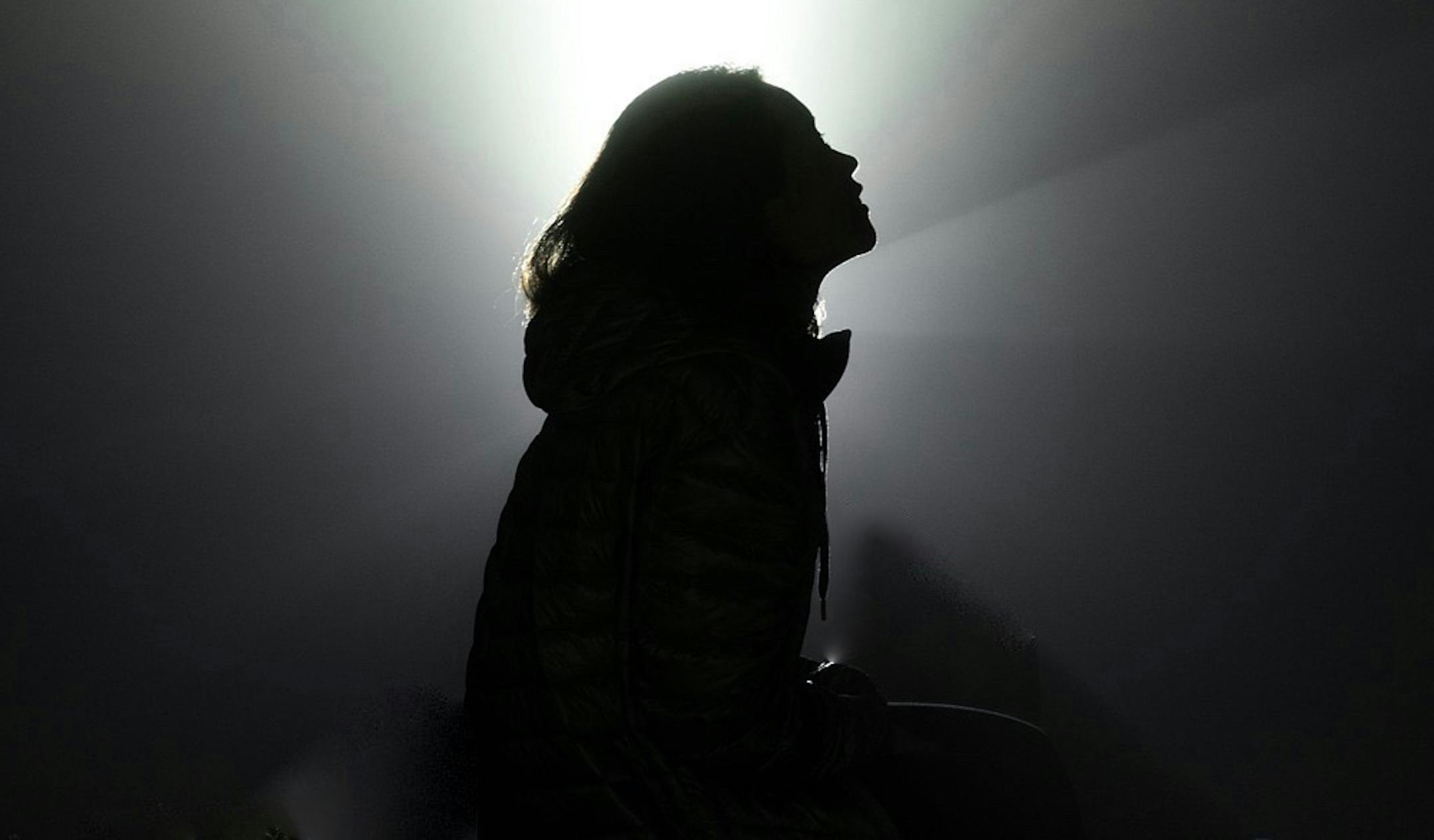 The interactive "Second Skin" offers theatergoers an iPod and earbuds so they can follow audio clues.