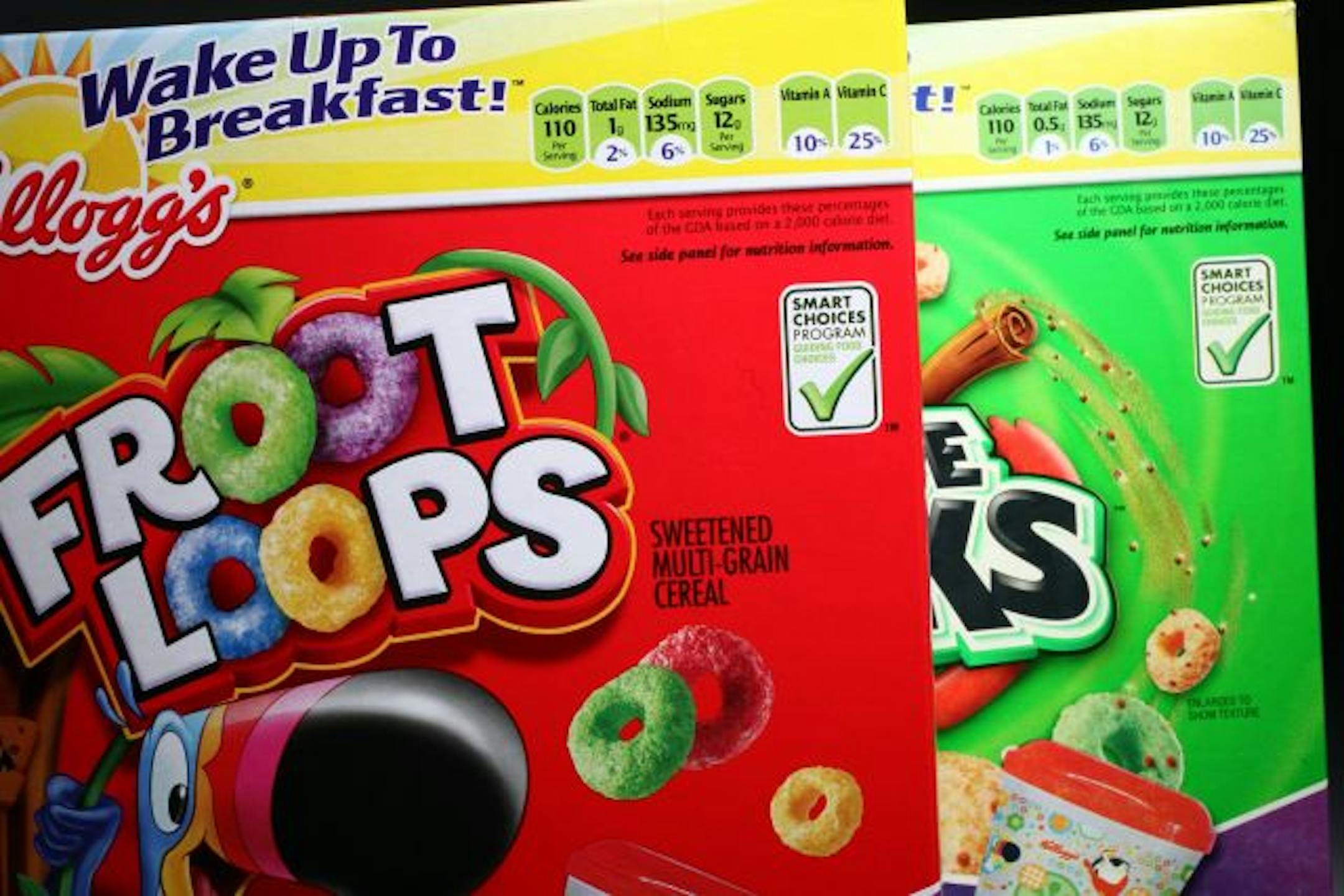 2009: Food companies often use the front of labels to promote positives, like the seal from the Smart Choices campaign. The Food and Drug Administration said that it would seek to clear up the confusion caused by a surge of upbeat nutritional claims -- for everything from Froot Loops to mayonnaise.