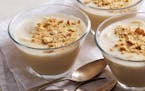 Single-serving cups of maple-kissed pudding, layered with sliced banana and topped with a crunch of graham cracker crumbles, can transport you back to