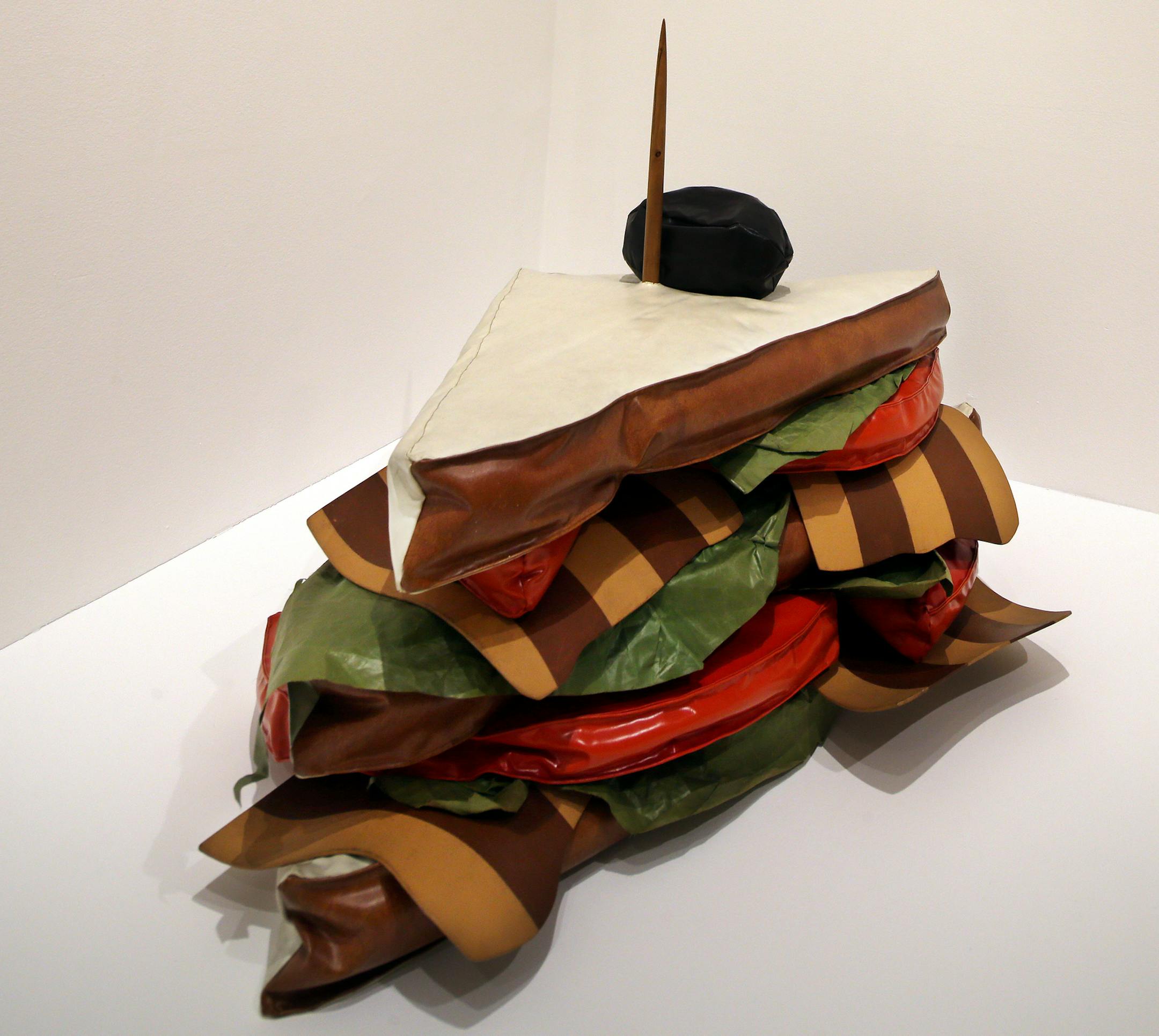 The early career of Pop artist Claes Oldenburg is reprised in "The Sixties," opening September 22 at Walker Art Center in Minneapolis, MN. September 13, 2013. ] JOELKOYAMA‚Ä¢joel koyama@startribune