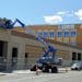 Work continues on the St. Luke's parking ramp on East Second Street in Duluth on Friday, Aug. 30. The health system is spending $249 million on its ca