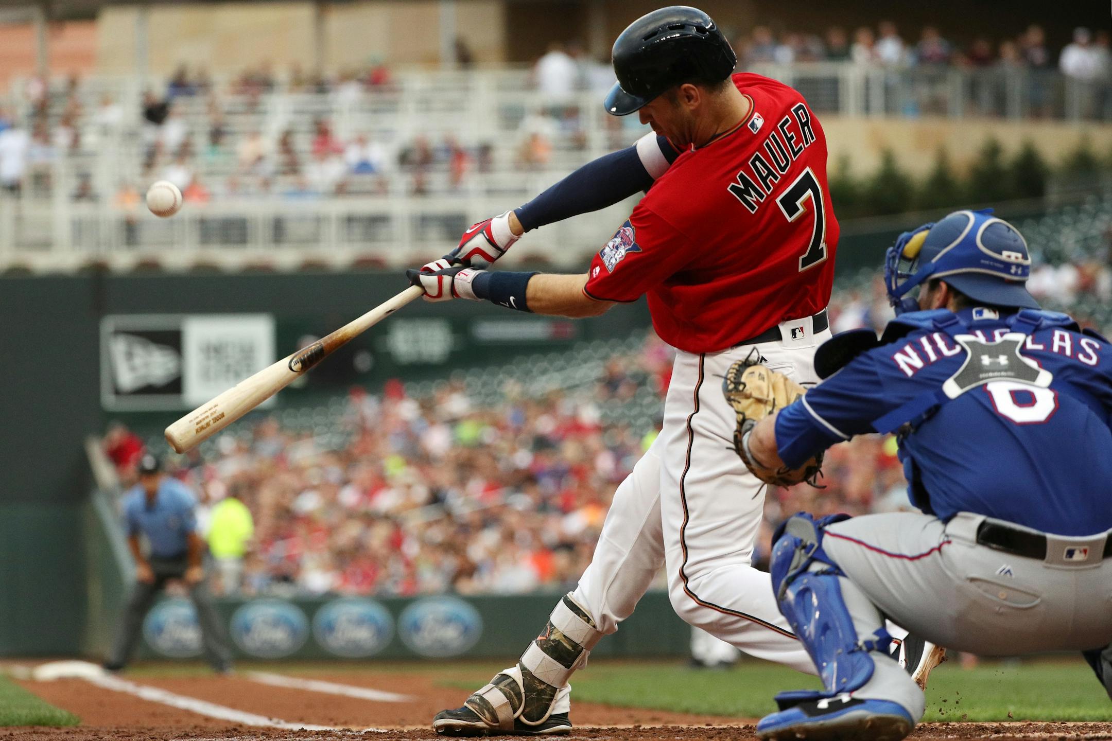Minnesota Twins first baseman Joe Mauer
