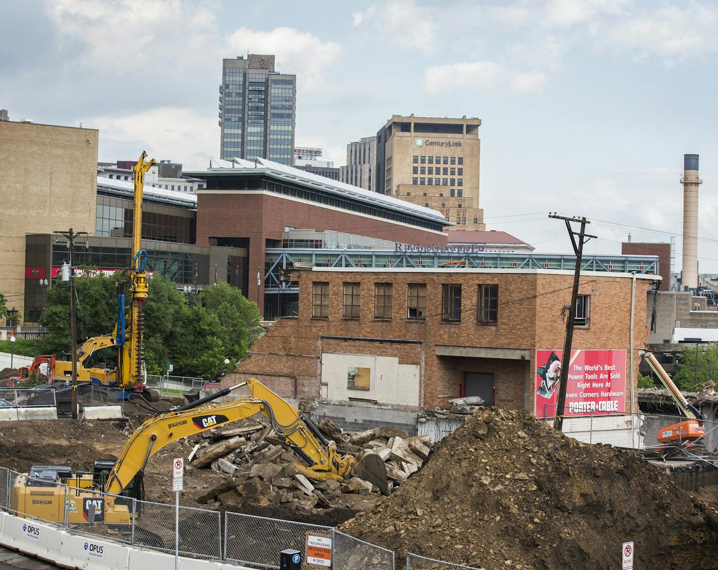 After years as one of St. Paul&#x2019;s biggest afterthoughts, W. 7th Street is on the cusp of a renaissance. Here, demolition took place in June to make way for new housing and retail space.