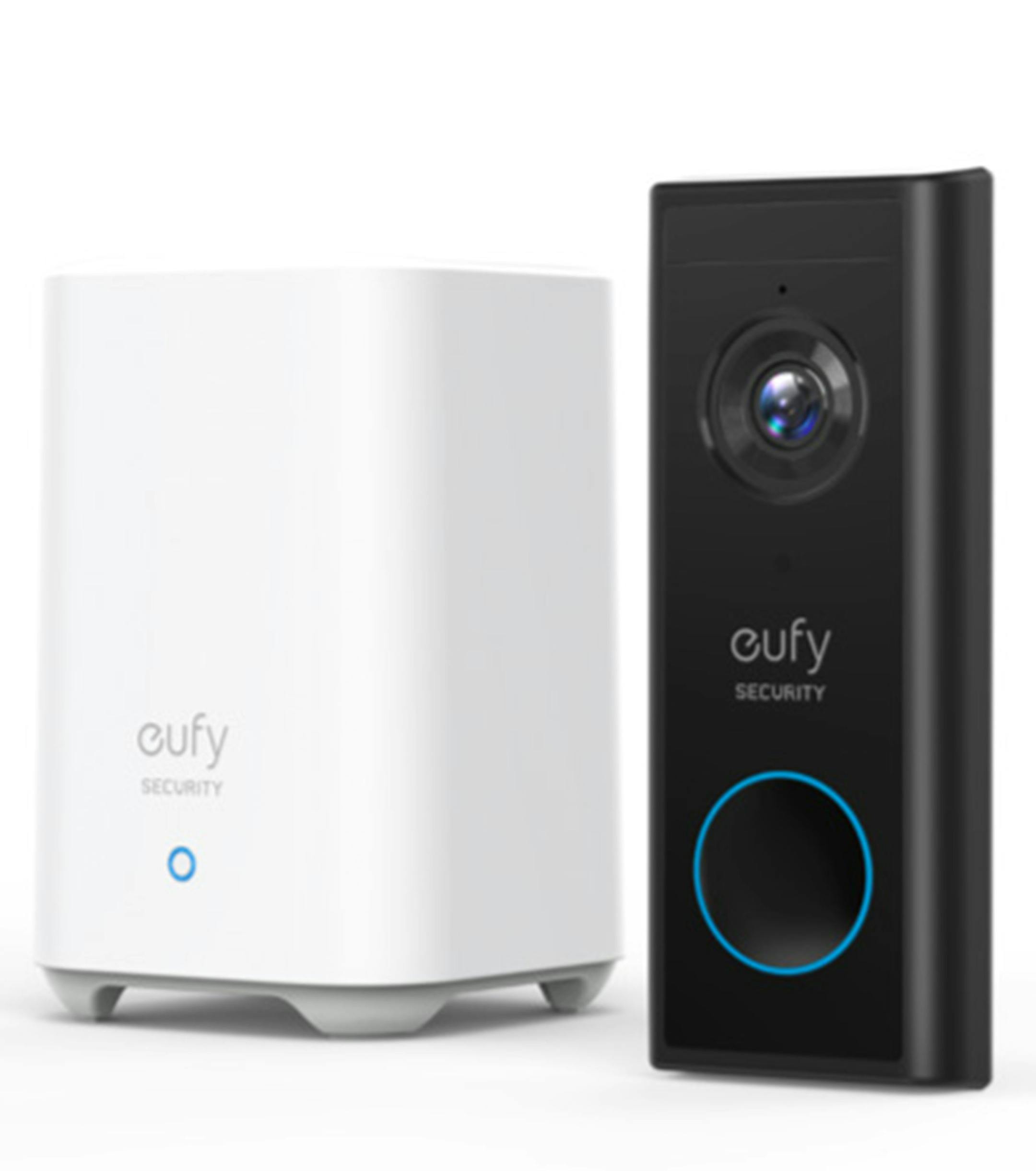 The Eufy Security, Wi-Fi Video Doorbell is similar in size to other video doorbells, but includes 4GB eMMC built-in storage. (Handout/TNS) ORG XMIT: 1584775