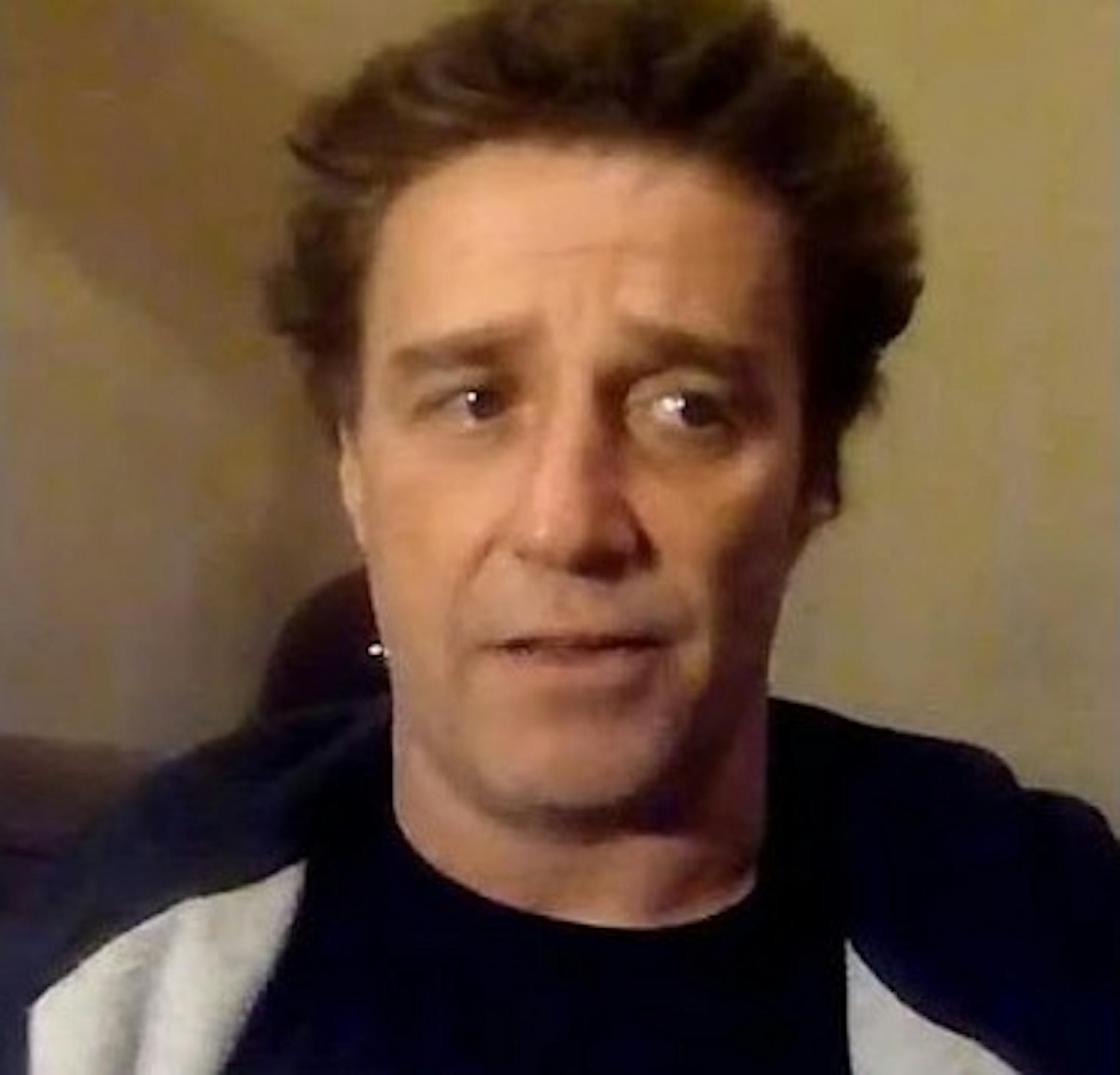 Brockie behind the mask