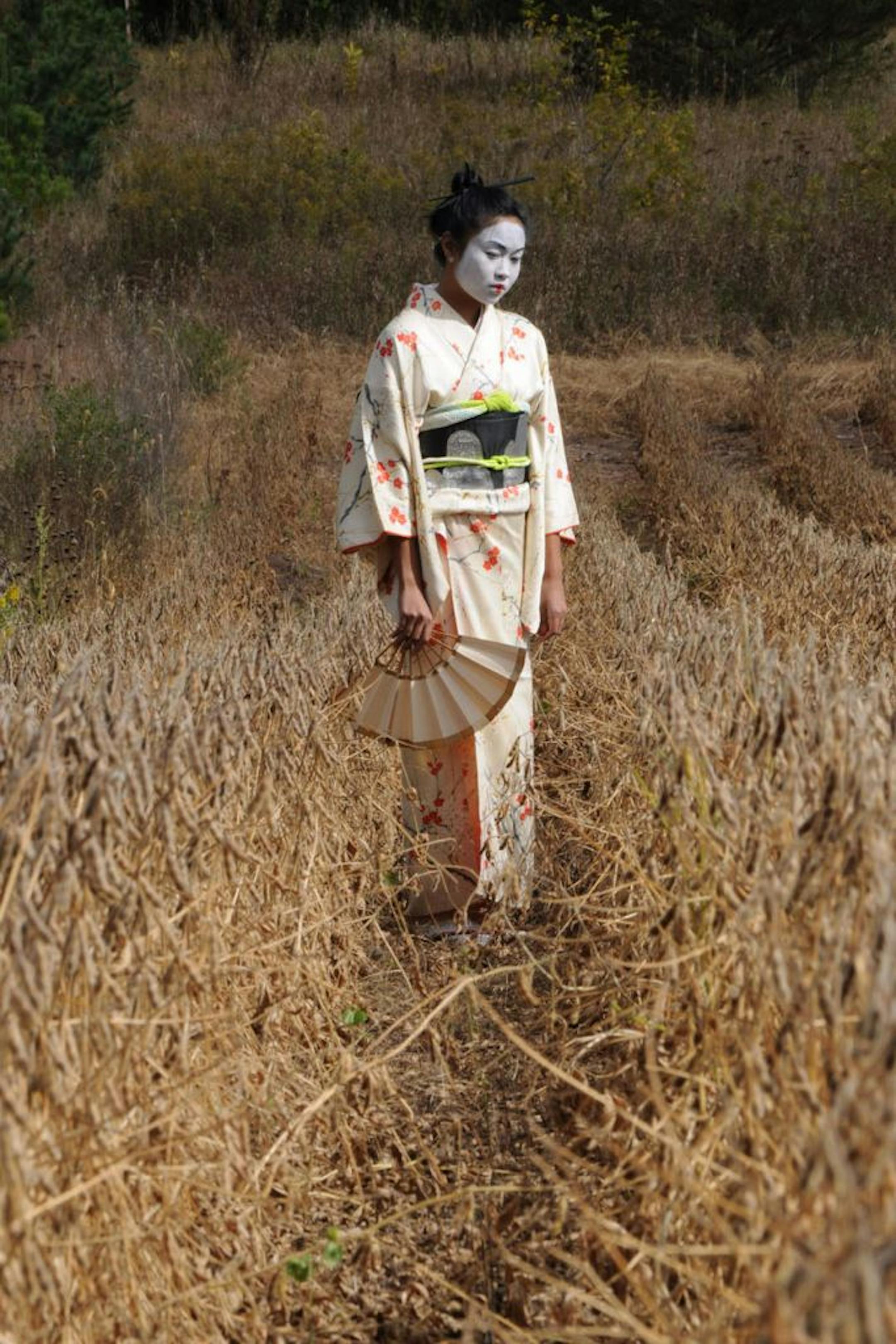 Laura Migliorino and two of her former students at Anoka-Ramsey Community College, sisters Mayu and Yumi Nagaoka, collaborated for a photo narrative loosely inspired by Puccini's tragic opera "Madame Butterfly."