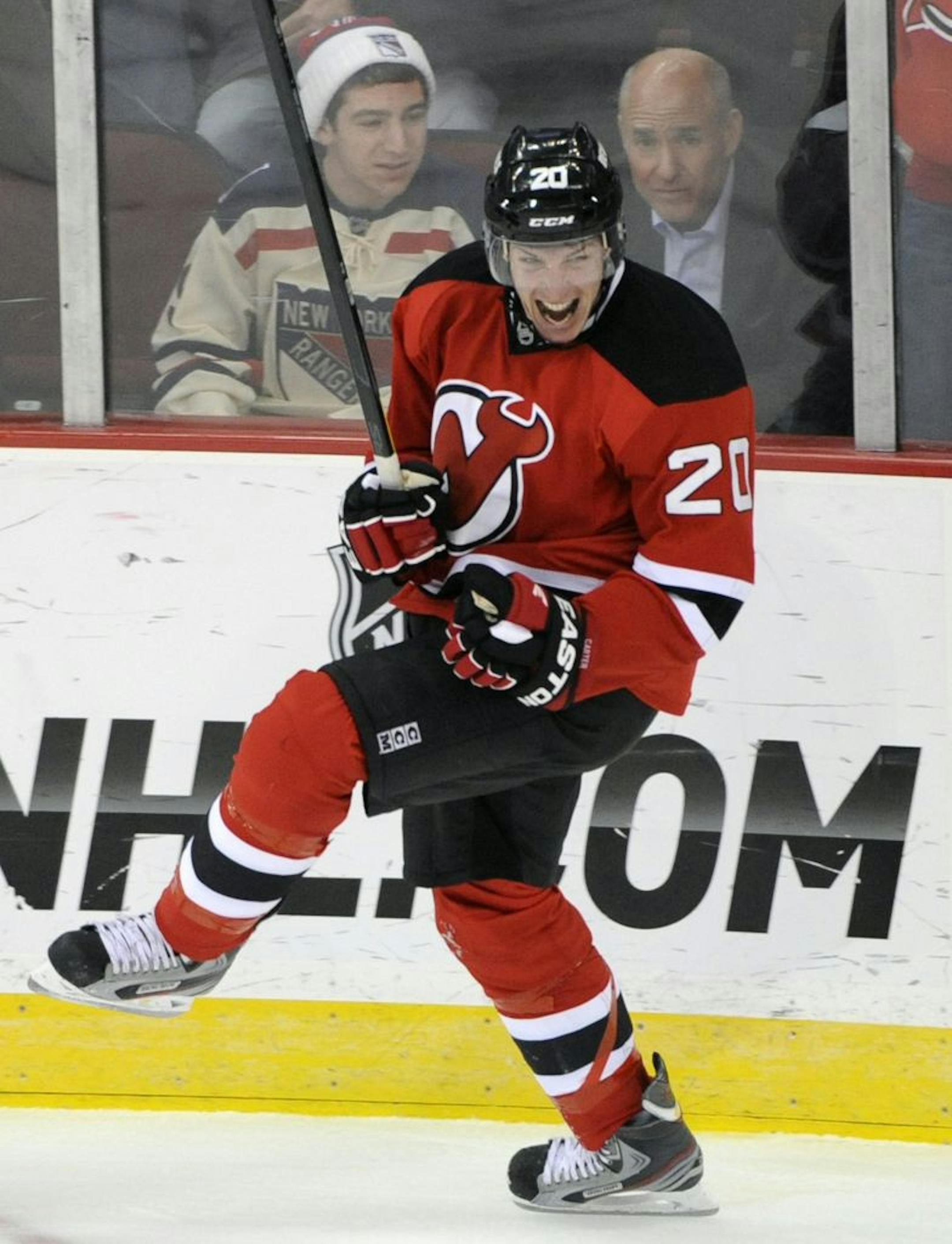 Ryan Carter's beard might not be playoff-worthy, but his clutch play certainly has been for the Devils.