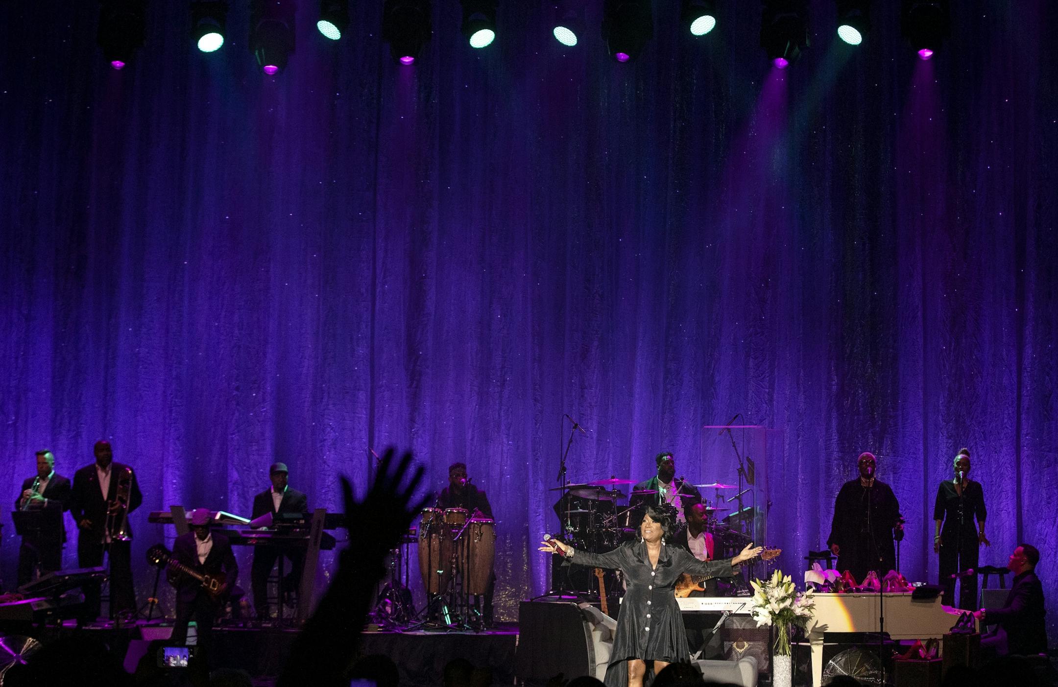 Patti LaBelle performed at the Mystic Lake Casino showroom.