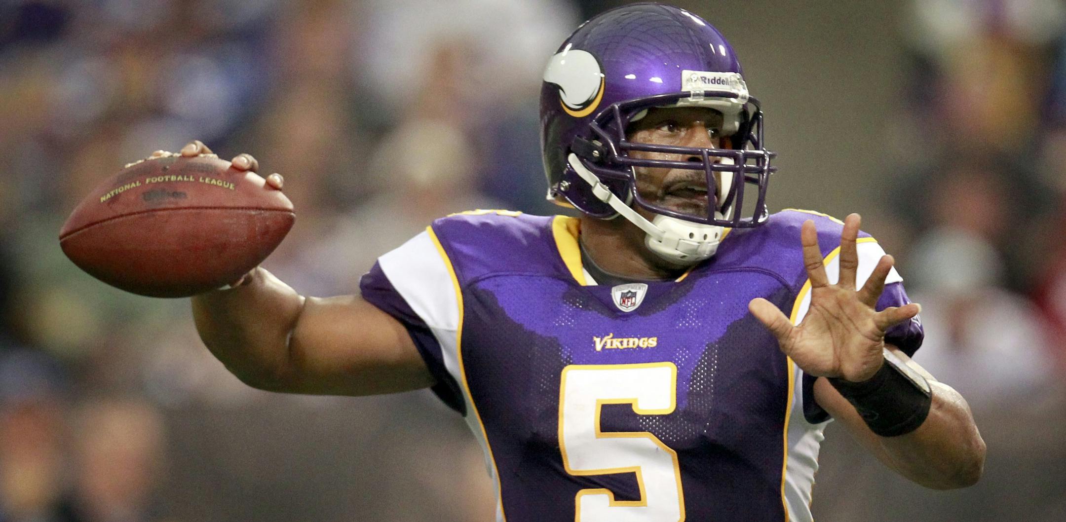 Donovan McNabb is 0-for-5 passing and has been sacked twice on second-half third down efforts, just part of the team's struggles late in the first two games.