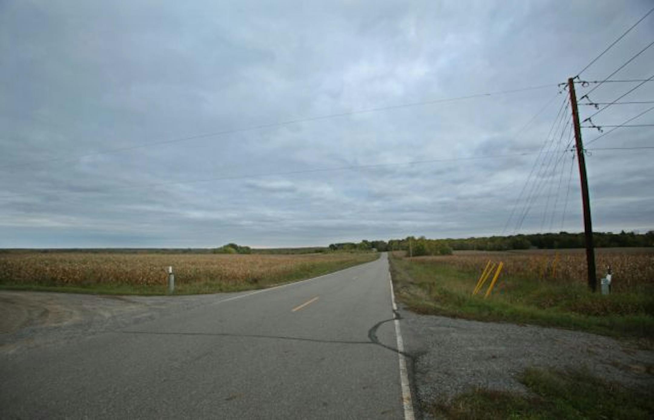 The location where Jacob Wetterling was abducted in 1989.