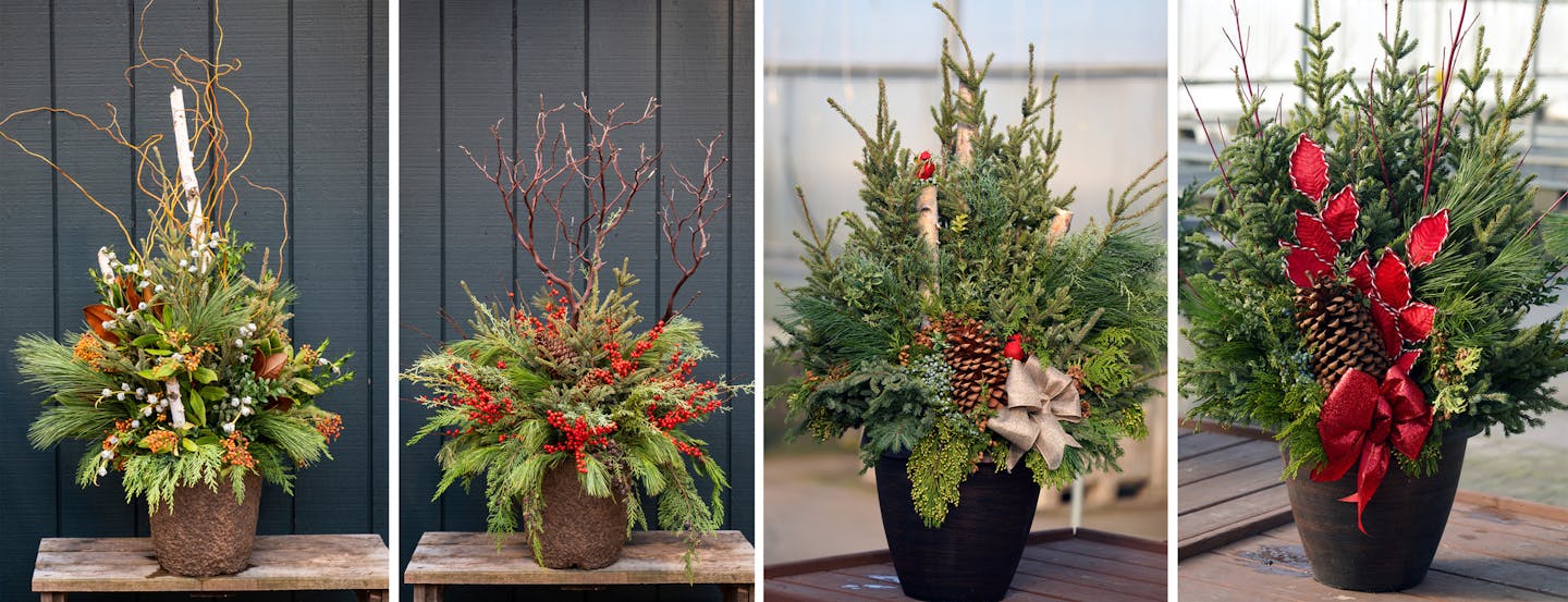 CHRISTMAS FLORAL DISPLAY - Pahl's Market - Apple Valley, MN