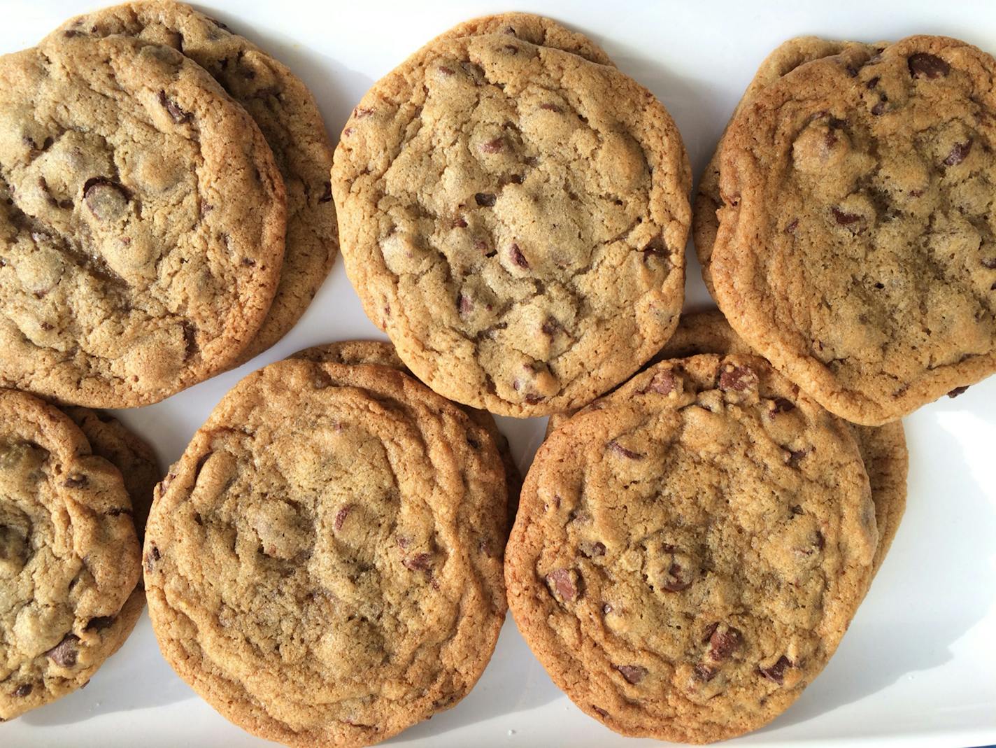 Chocolate chip cookie from Thomas Keller's "Ad Hoc at Home." Credit: Rick Nelson, Star Tribune