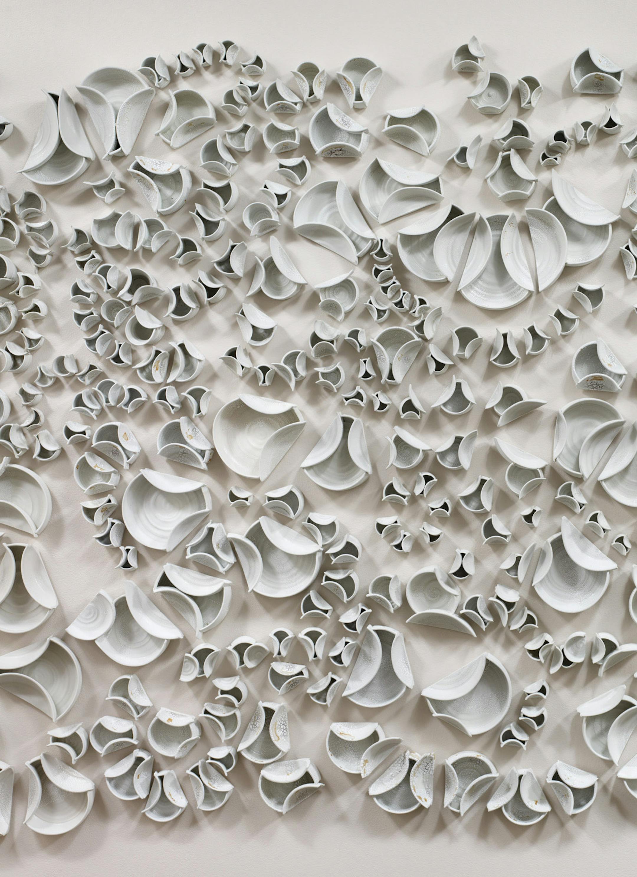 Detail of Intersection by Monica Rudquist. Photo by Peter Lee/Northern Clay Center