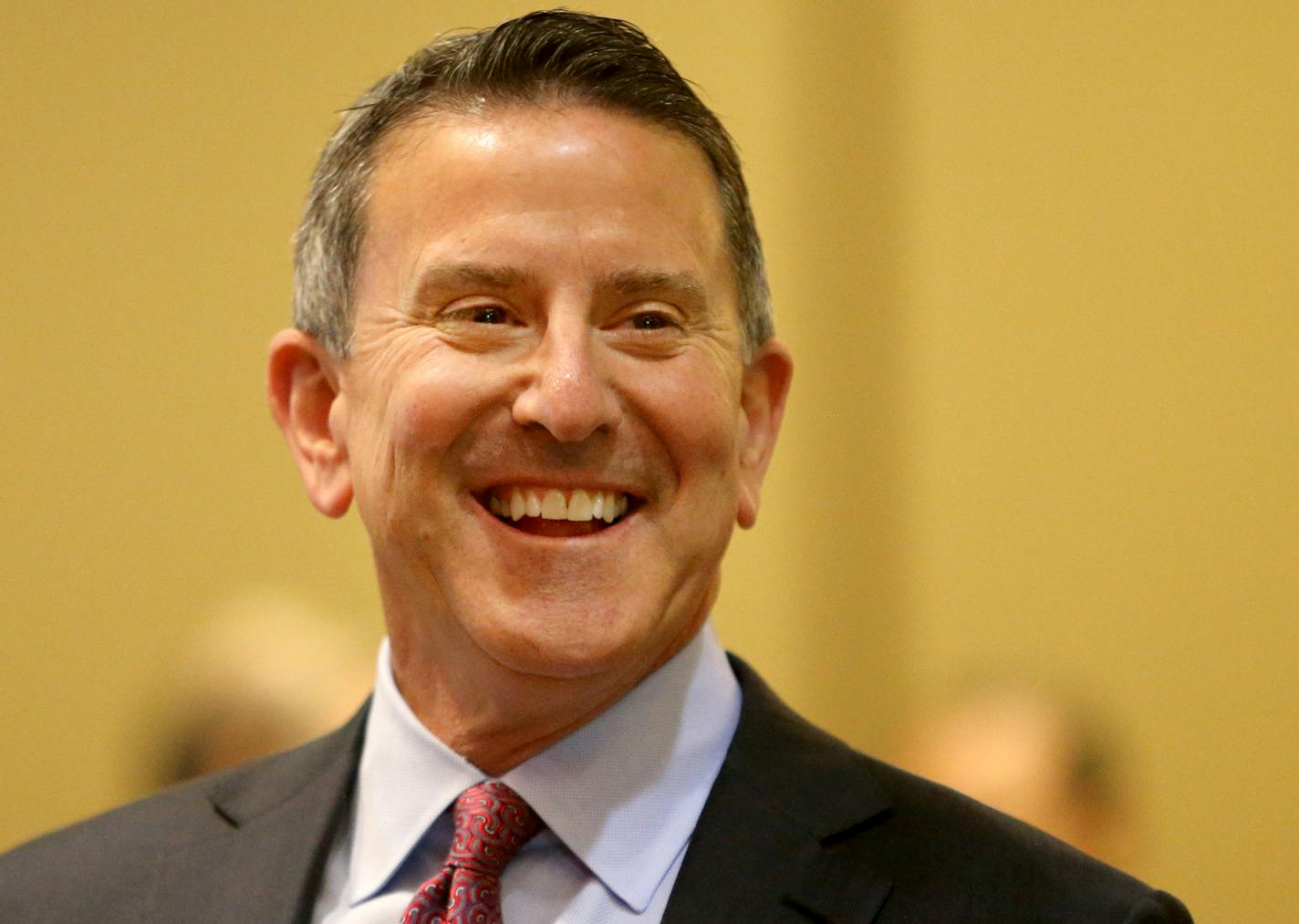 Target CEO Brian Cornell met with admirers before speaking to the Economic Club of Minnesota at the Hyatt Regency downtown Wednesday, Jan. 20, 2016, in Minneapolis, MN.](DAVID JOLES/STARTRIBUNE)djoles@startribune.com Target CEO Brian Cornell speaks at the Economic Club of Minnesota