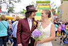 Kareem and Elizabeth Abdelrahman at last year's Minnesota State Fair. They're among the many newlyweds who go to the fair to celebrate.