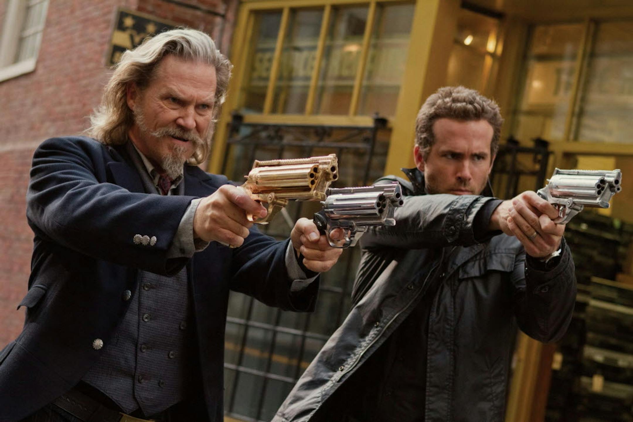 Jeff Bridges and Ryan Reynolds in "R.I.P.D."
