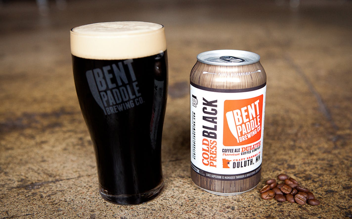 Bent Paddle Brewing Co. Cold Press Black: Coffee with beer overtones? Or beer with coffee overtones? You decide.