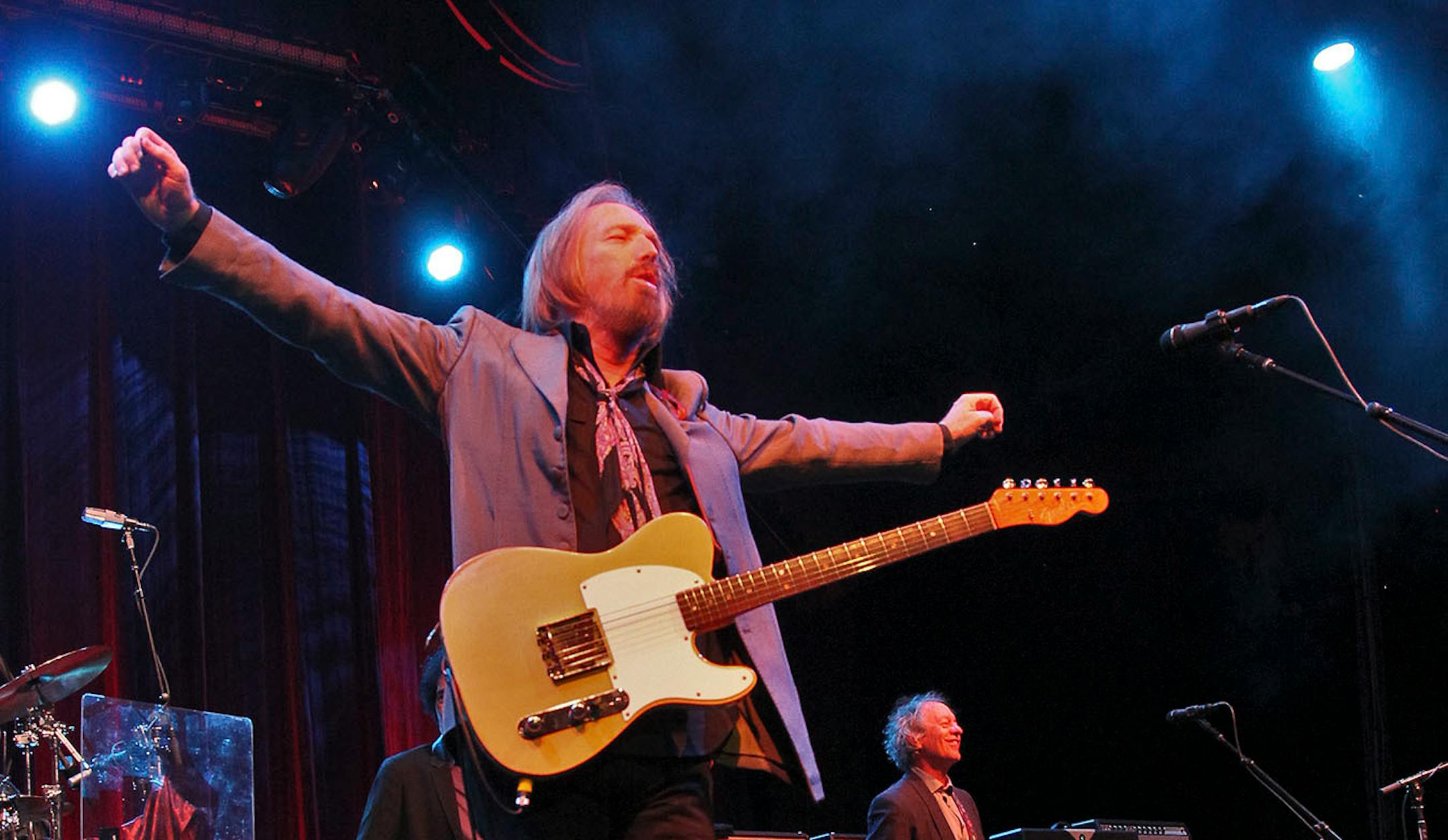 Tom Petty and band in concert at Target Center.