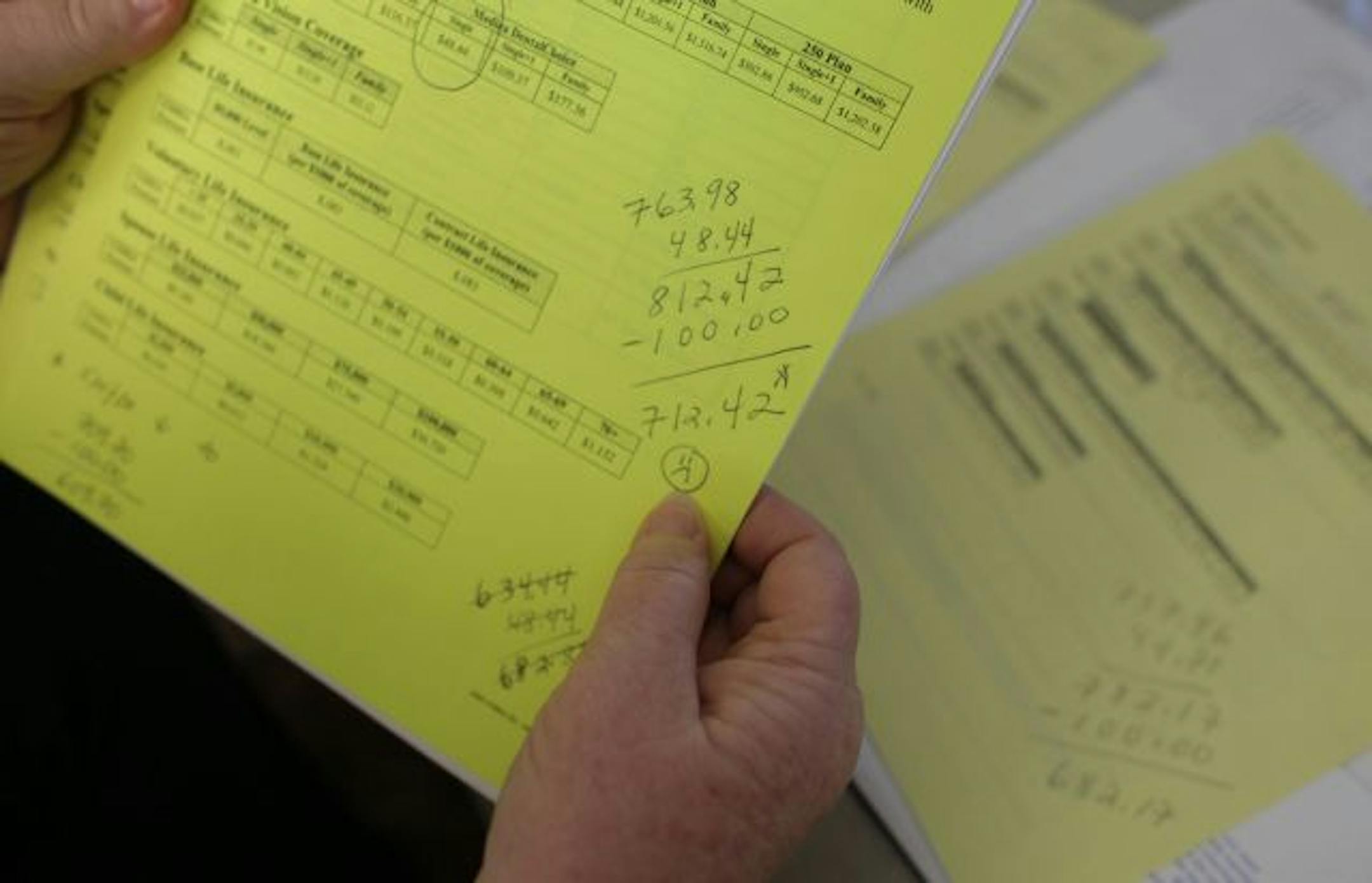 Sullivan has written checks against her home equity loan to pay her $800 insurance premium, which is 70 percent of her monthly income.