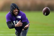 Vikings wide receiver Justin Jefferson participated in the team’s walkthrough on Wednesday, the day he was eligible to return to practice from injur