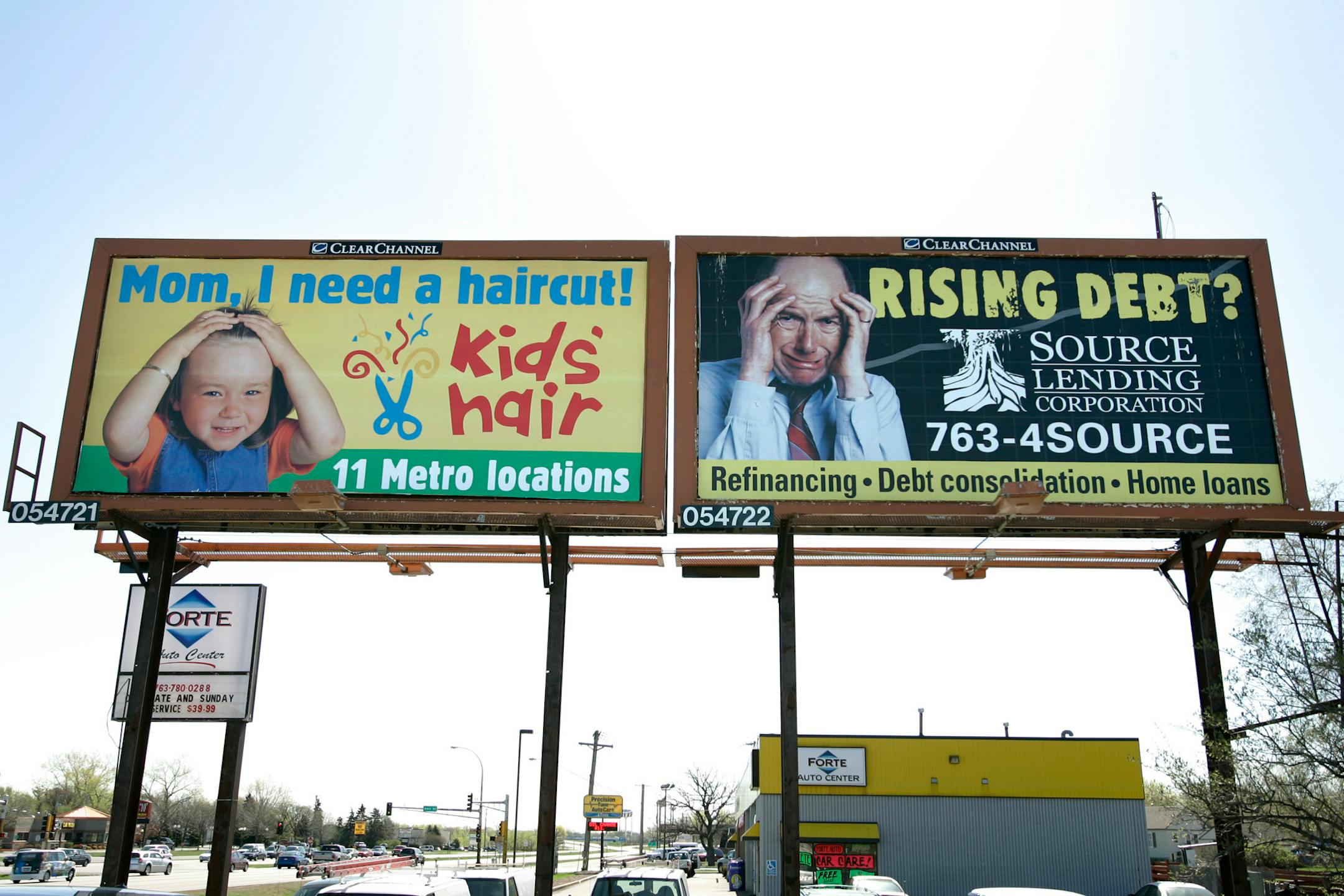Billboards are one form of media that can be used to reach consumers.