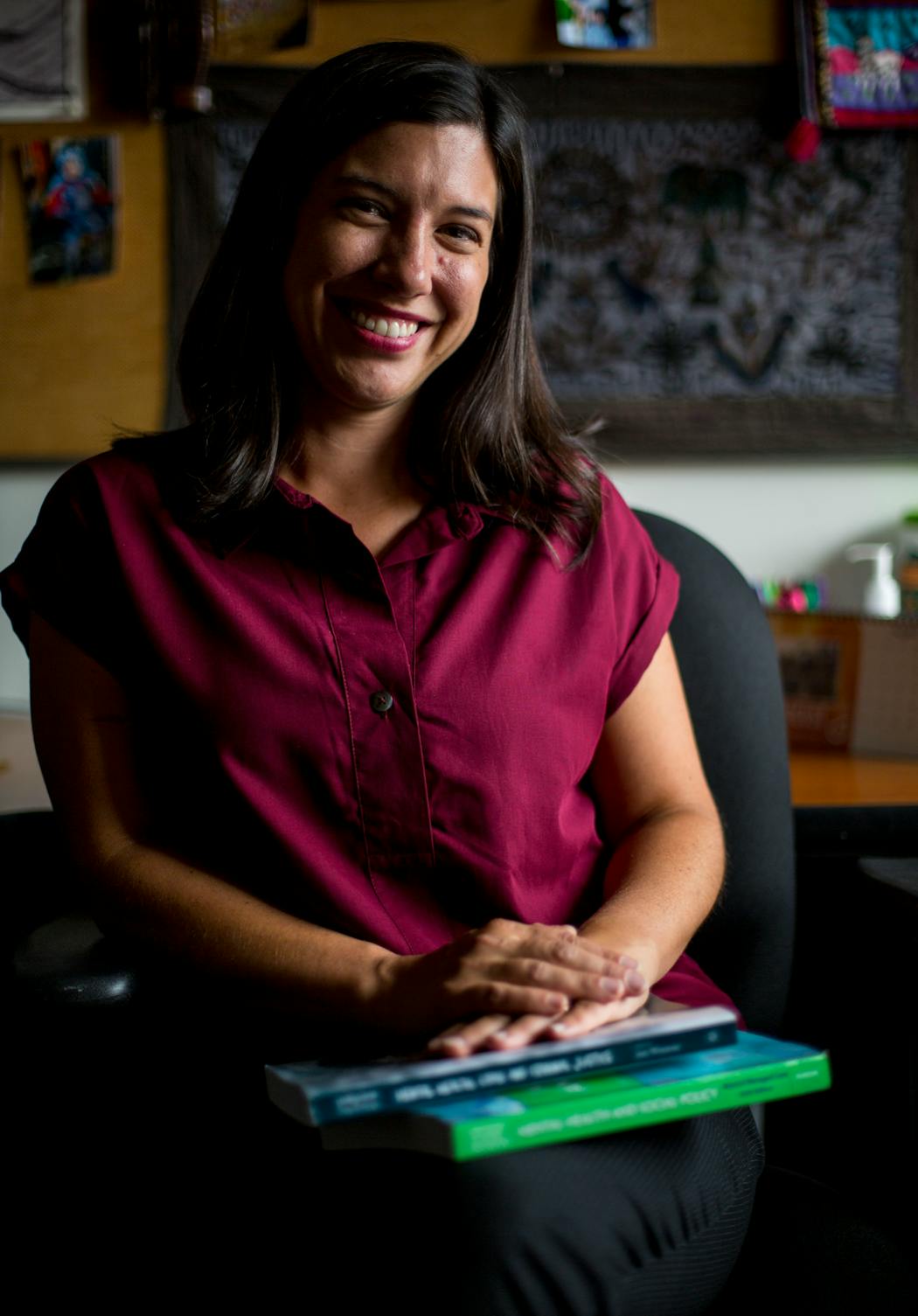 Jillian Peterson studies violence in society as a professor of criminology and criminal justice at Hamline University.