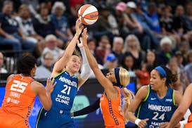 The Lynx will need guard Kayla McBride (21) to continue to step up to fill the void left by Napheesa Collier (24), who is battling plantar fasciitis.