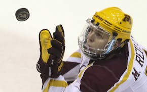 Mike Reilly in a photo taken during the Gophers 2014-15 season.