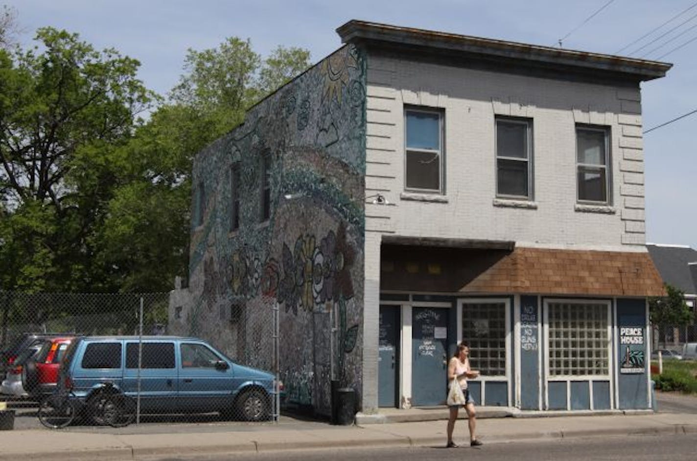 Peace House Community is near the intersection of E. Franklin and Portland Avenue S. in Minneapolis.