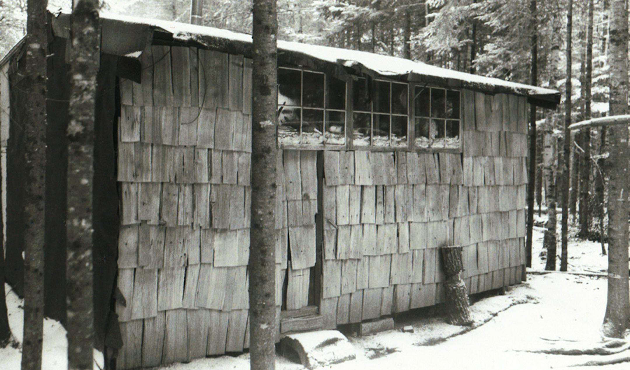 Constructed in 1965, this hunting shack consistuted "cabin #1" for the Lean-To-Boys.