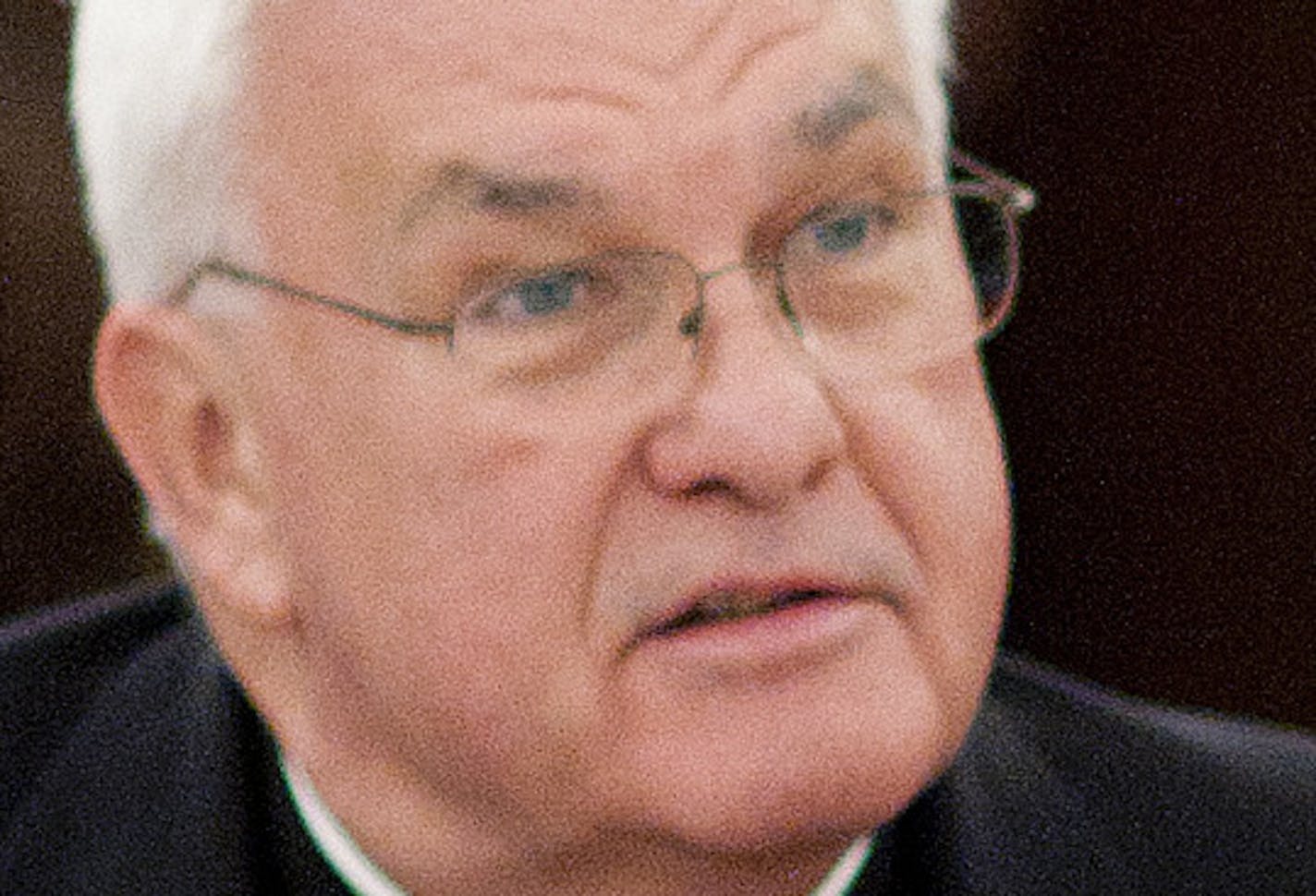 Bishop John Quinn of the Catholic Diocese of Winona, shown in 2011.