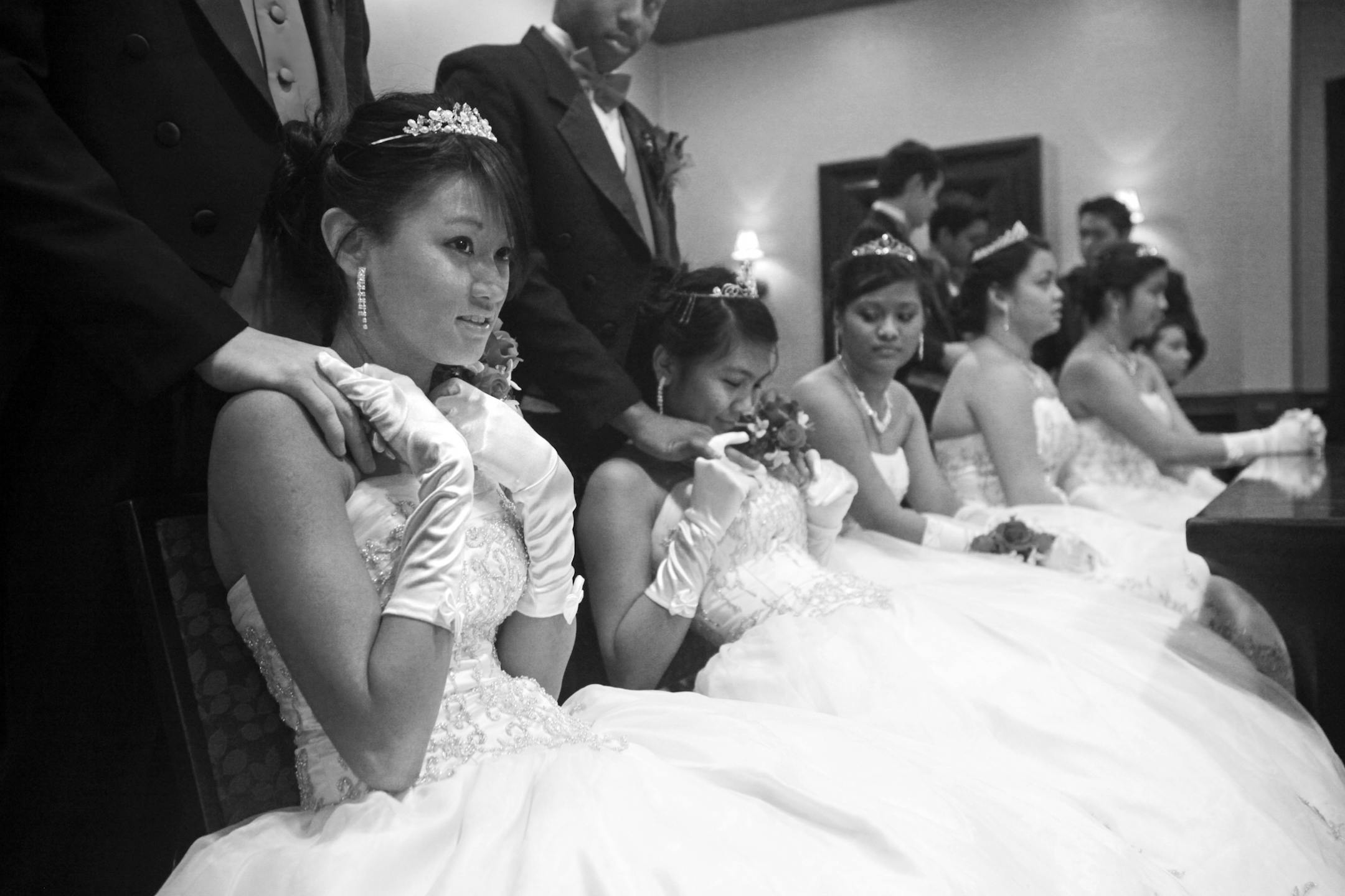 The Debutantes Ball is an annual event hosted by the Filipino Minnesota Association (FMA) to celebrate the accomplishments of Filipino youths (female and male) and their approaching transition to adulthood. During the ball, each youth is presented along with their parents/guardians, highlighting their personal achievements including academic, extra curricular activities, community involvements. They are also encouraged to state their future plans. They dance a Cotillion and some American hip hop