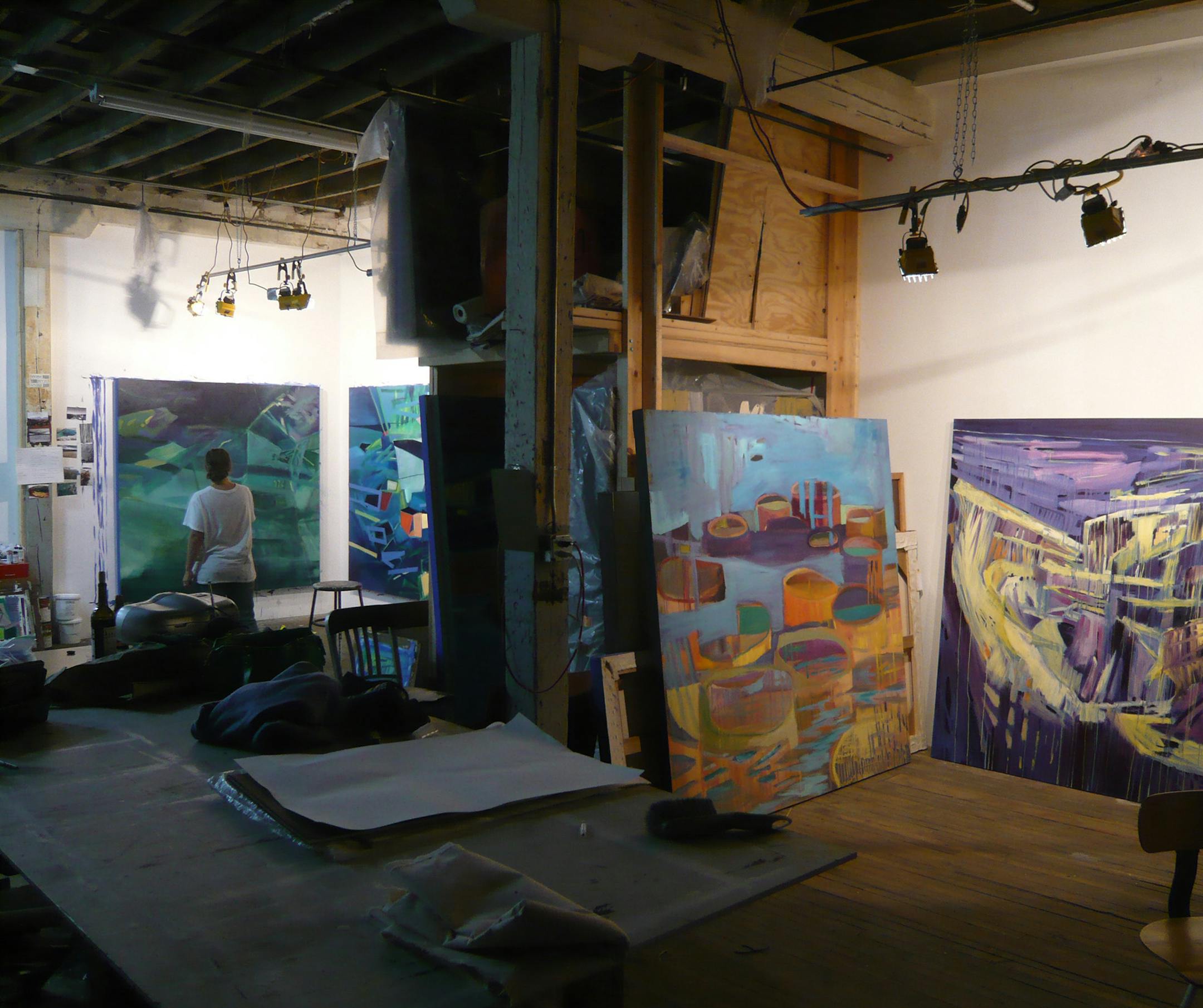 Carbon Mouse Studios Scene from the film "Painting the Place Between"