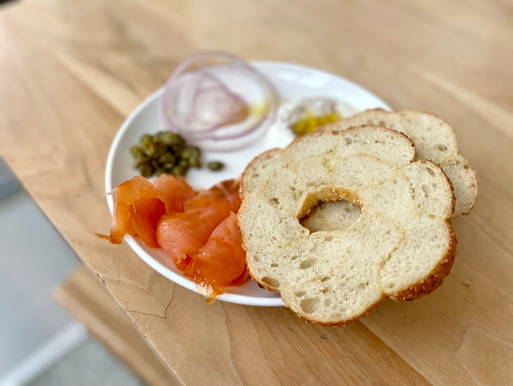 Twisted, toasted dough coated in sesame seeds: the Turkish bagel has landed in downtown Minneapolis.