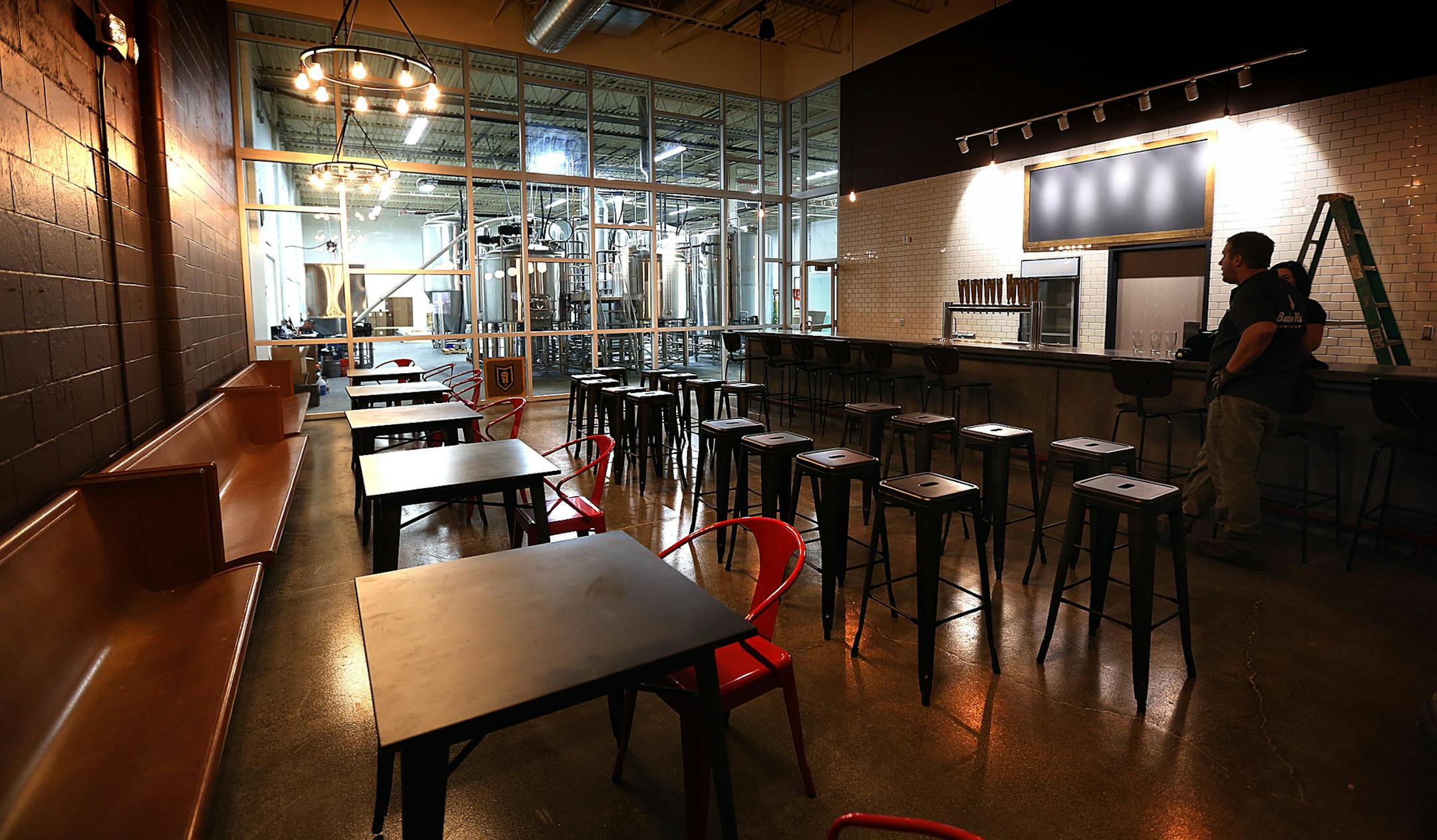 The Badger Hill Brewing Company taproom is nearing completion ] JIM GEHRZ ‚Ä¢ james.gehrz@startribune.com / Shakopee, MN / December 11 2014 /11:00 AM - BACKGROUND INFORMATION: When Brittany Krekelberg and her husband were first dating; they toured Summit Brewing Company together. Both craft beer enthusiasts, they're now opening a taproom of their own. Badger Hill Brewing, which has been sharing space with other breweries, is nearing opening day at a new location in Shakopee. The