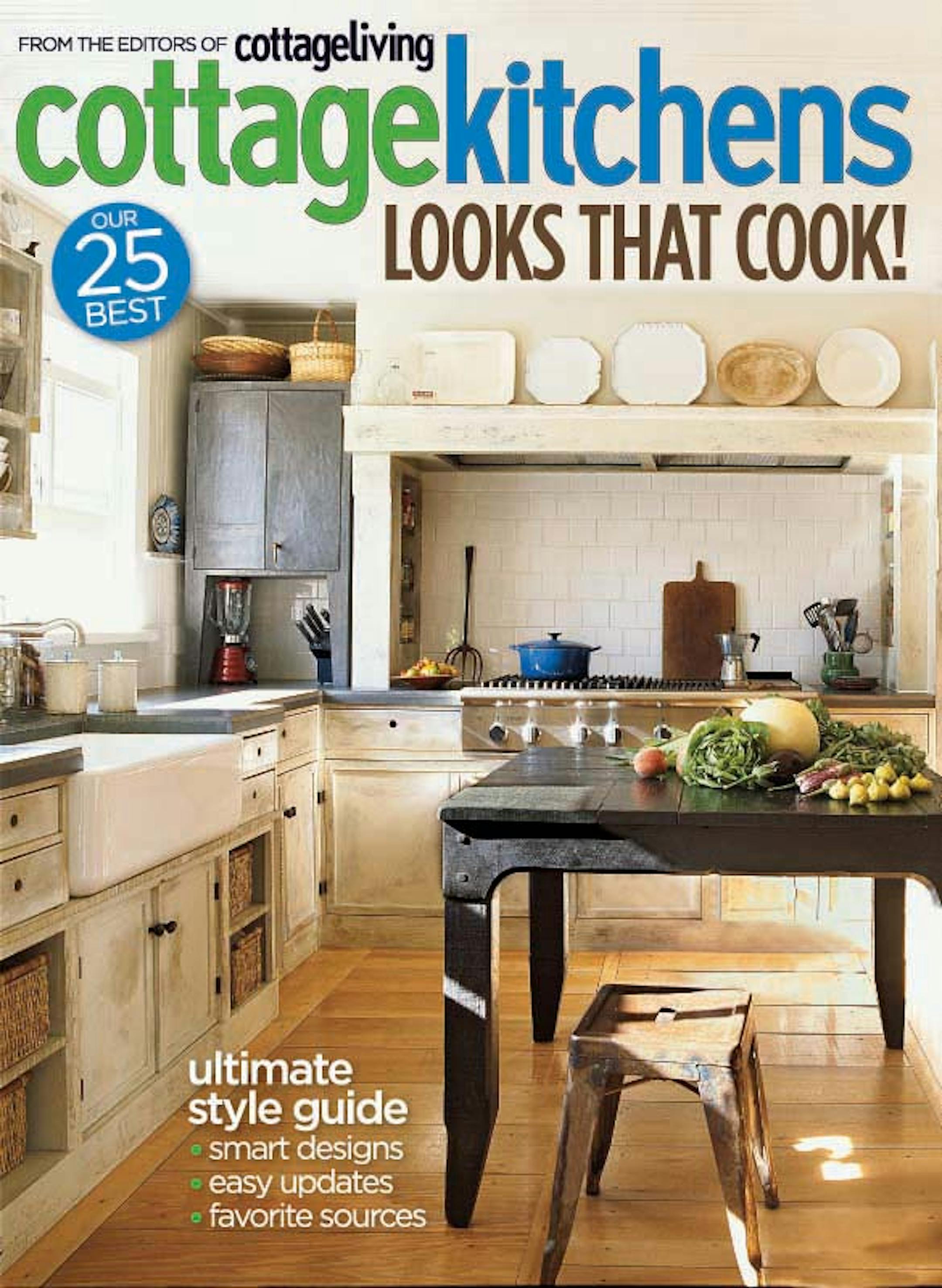 Cottage Kitchens that Cook from Cottage Living