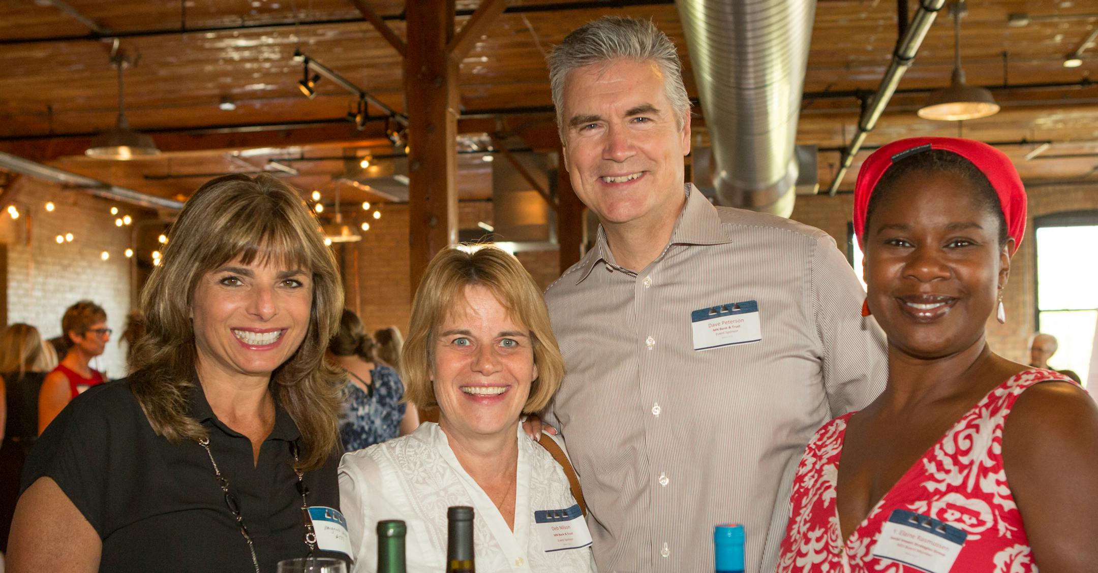 Margaret Johnson, Deb Nilson, Dave Peterson and Y. Elaine Rasmussen.