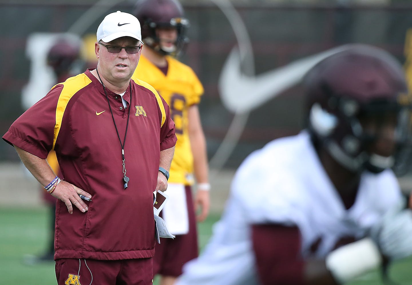 Minnesota coach Jerry Kill