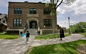The Ripley Memorial Hospital in north Minneapolis was transformed into a low-income housing complex called Ripley Gardens.