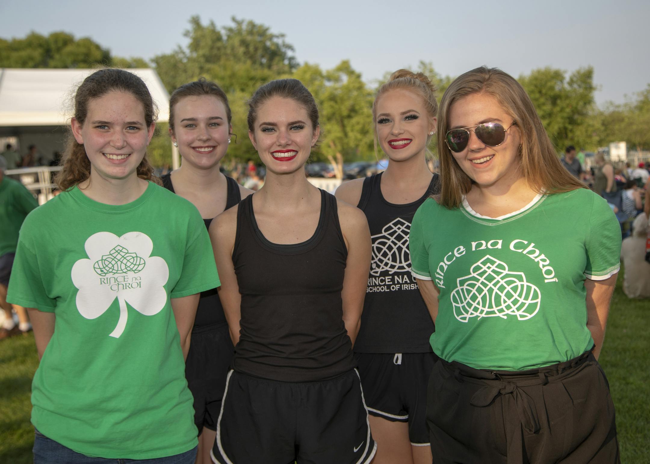 Maureen Rein, Elena Bergstrom, Eloise Rein, Therese Corniea and Mary Kenny.