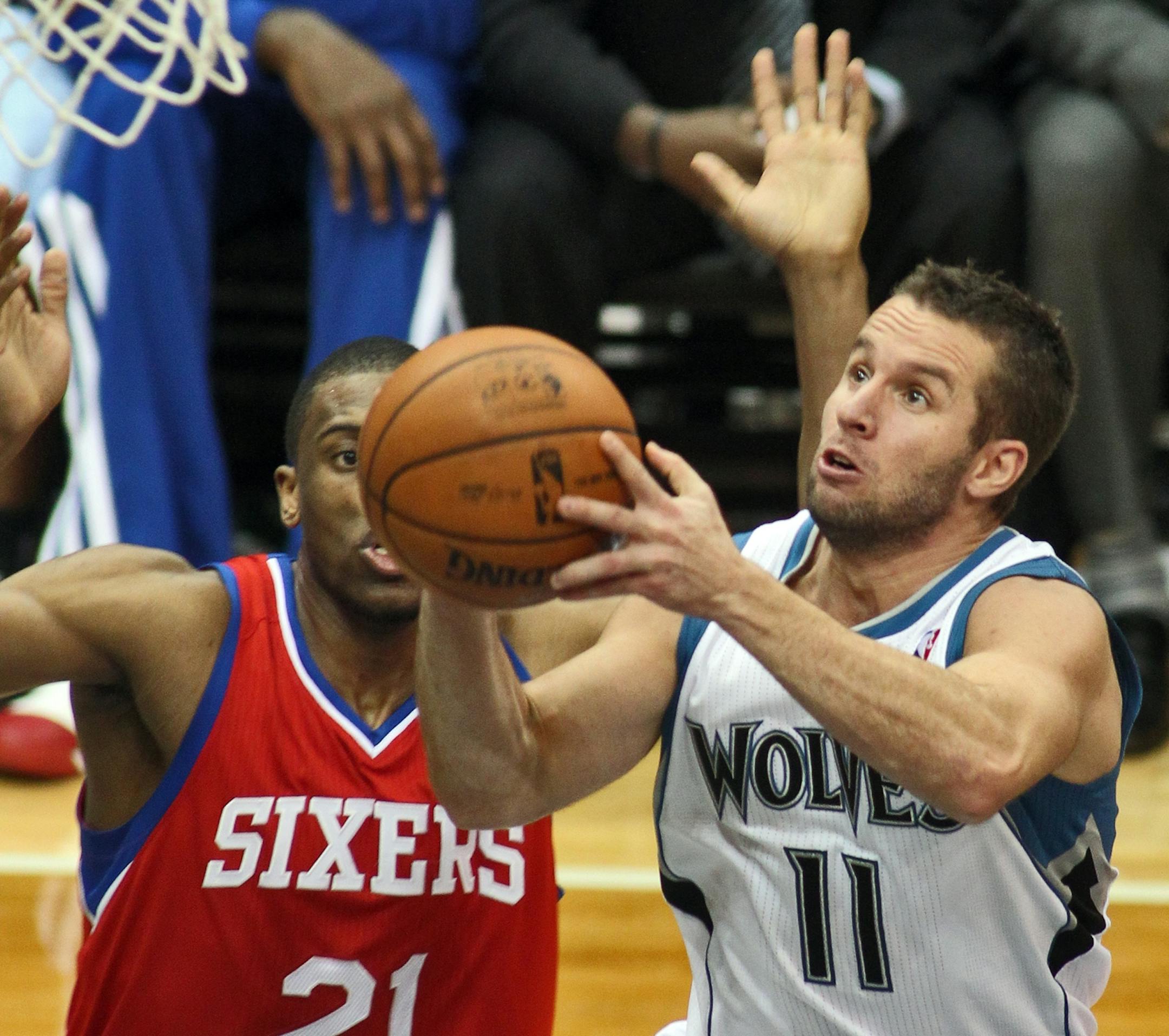 Wolves point guard J.J. Barea