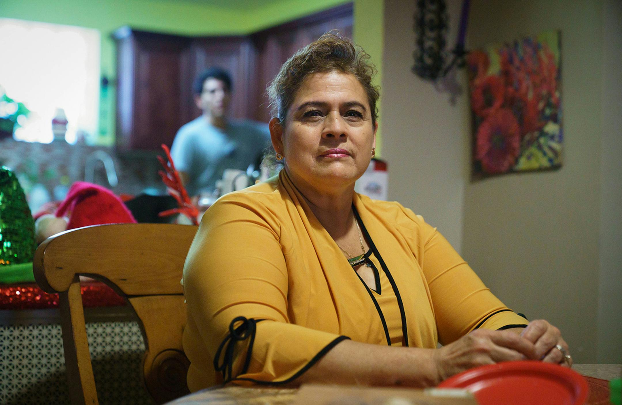 Maria Del Carmen Diaz, a professional house cleaner, shown here in her home near Girard College in Philadelphia, Pa., Monday, Dec. 31, 2018. (Jessica Griffin/Philadelphia Inquirer/TNS) ORG XMIT: 1635150