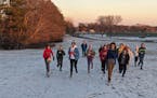 Nordic skiers from McGuire, Century and Kenwood Trail middle schools in Lakeville went for a run on land the school district had wanted to sell. Lenna