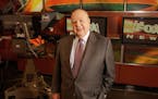 FILE - In this Sept. 29, 2006 file photo, Fox News CEO Roger Ailes poses at Fox News in New York. Fox News said on Thursday, May 18, 2017, that Ailes 