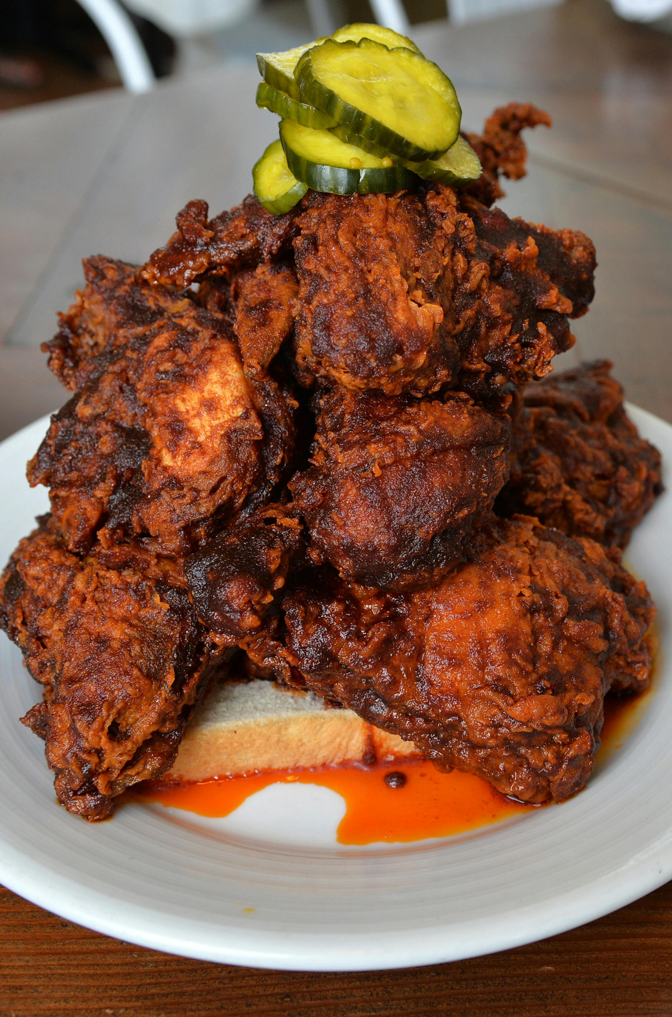 Revival's Tennessee Hot fried chicken.