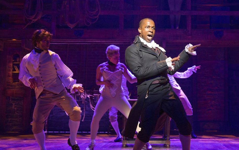 Leslie Odom Jr., who won a Tony for his portrayal of Aaron Burr, in "Hamilton."