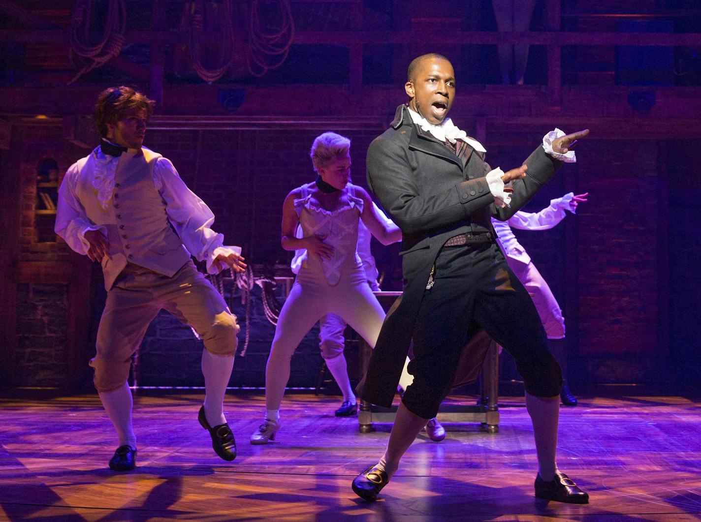 Leslie Odom Jr., who won a Tony for his portrayal of Aaron Burr, in "Hamilton."