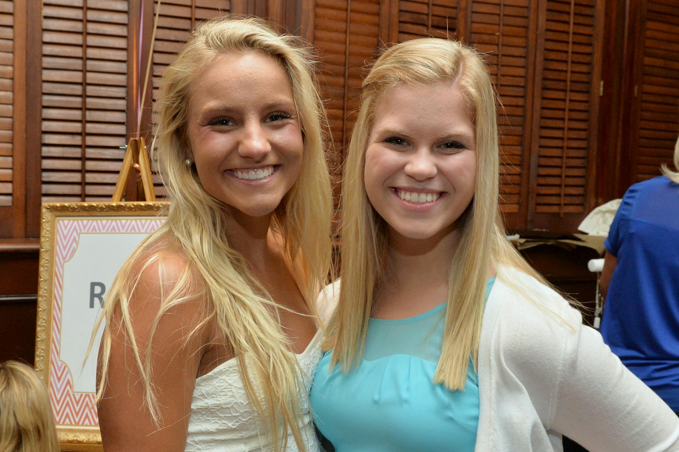 From left, Annie Carlson and Jill Czura.
