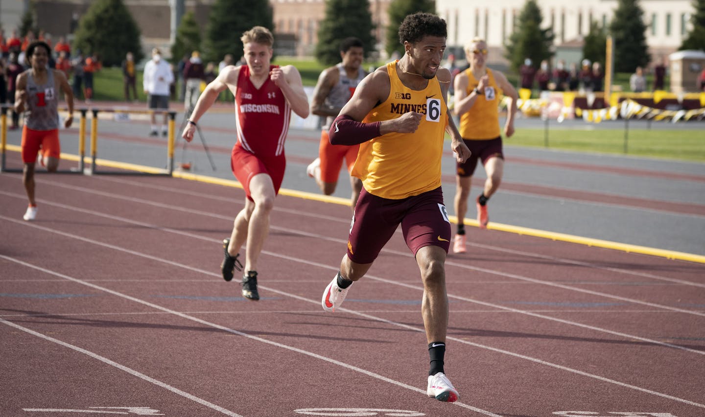 Burton family name reappears for the Gophers in the form of a runner